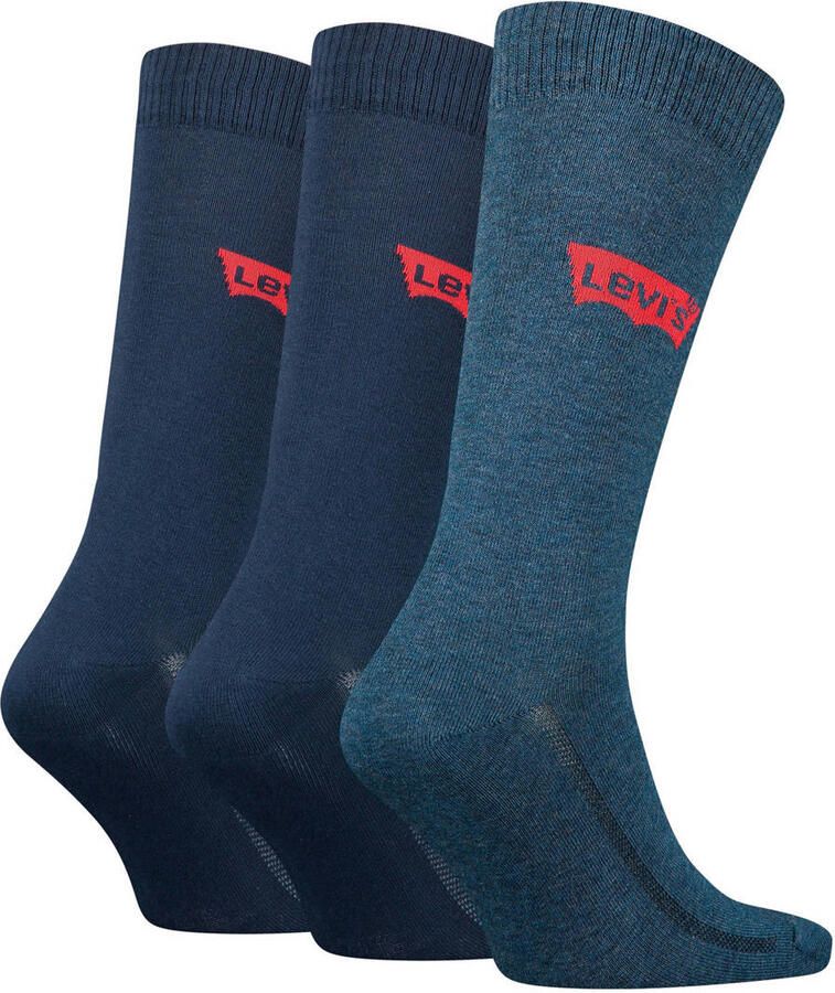 Levi's Sokken LEVIS REGULAR CUT BW LOGO RECYCL CO 3P (3 paar Set van 2)