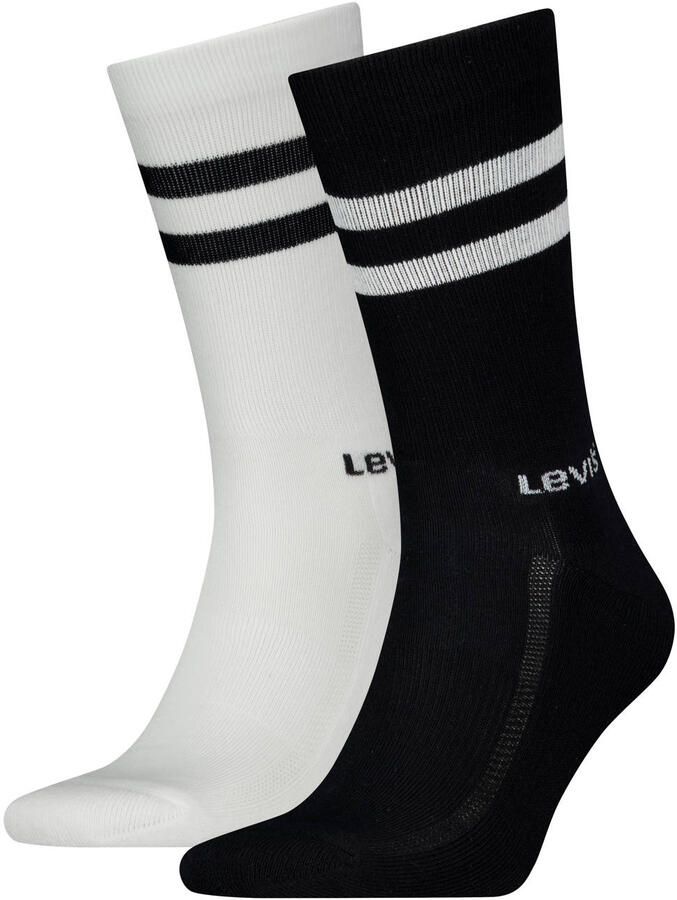 Levi's Sokken LEVIS REGULAR CUT SPORT STRIPE 2P (2 paar Set van 2)
