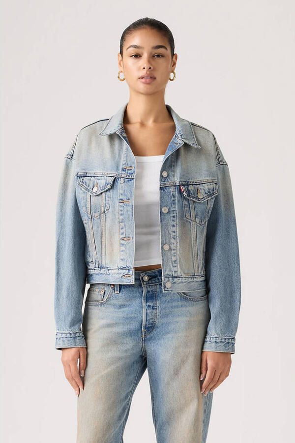 Levi's spijkerjas light blue denim