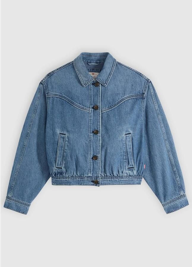 Levi's spijkerjas medium blue denim - Foto 2