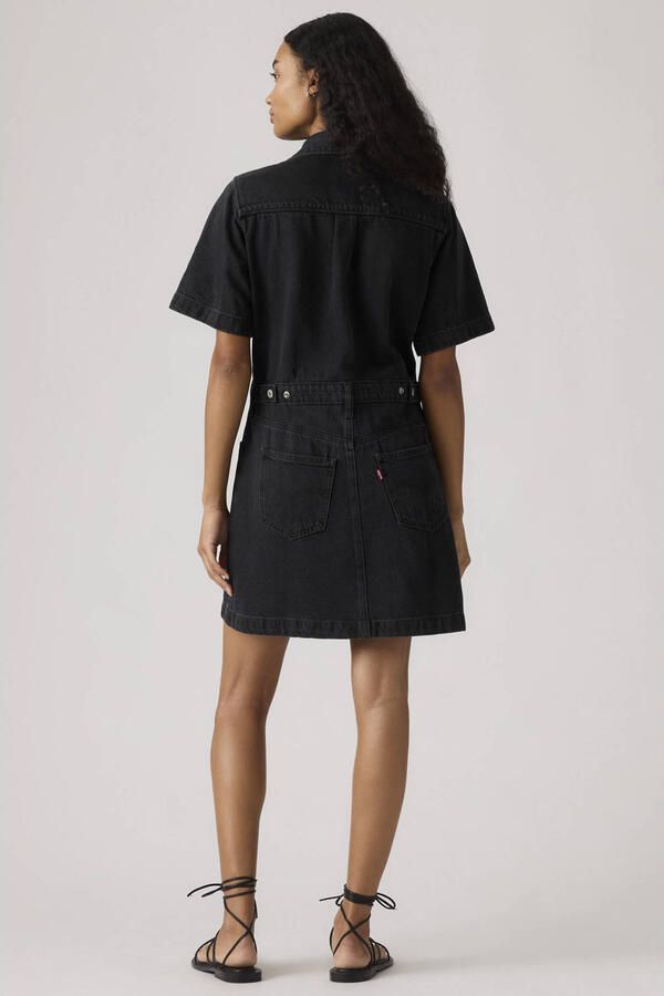 Levi's Denimjurk met knoopsluiting van puur katoen - Foto 2