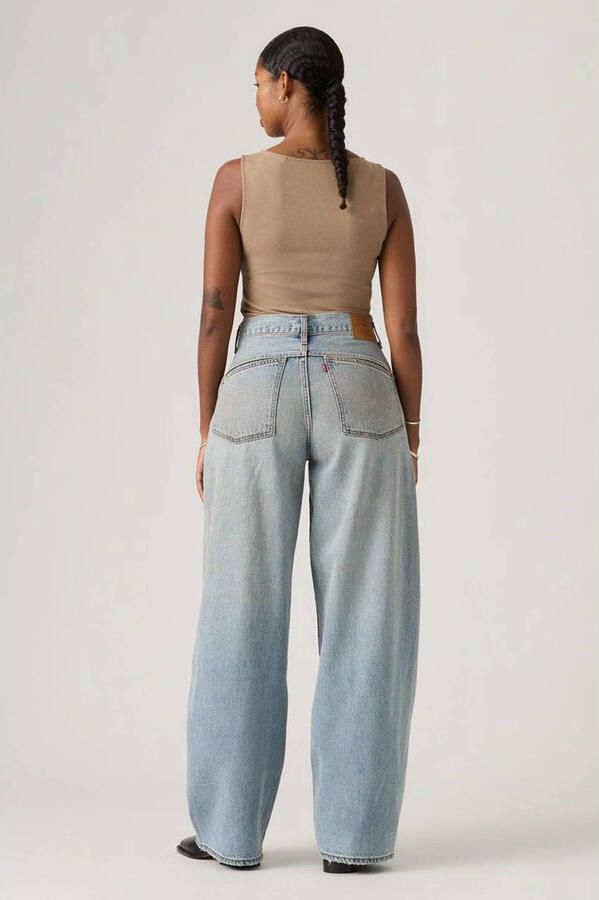 LEVI'S Dames Jeans Super Baggy Barrel Lichtblauw - Foto 7