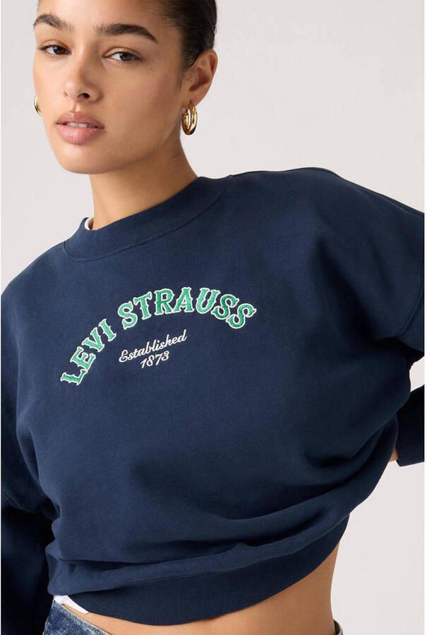 Levi's sweater donkerblauw - Foto 2