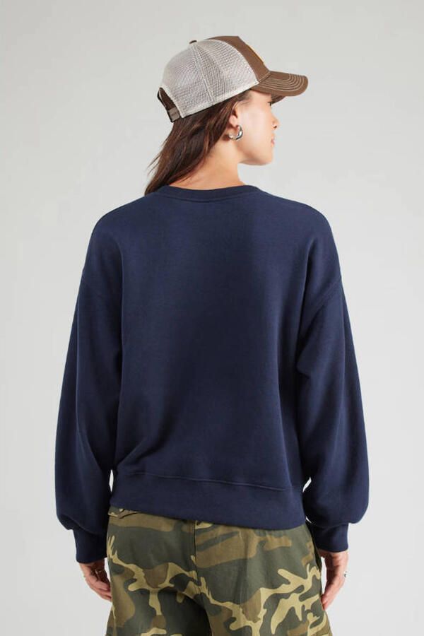 Levi's sweater met borduursels en logo marineblauw - Foto 2