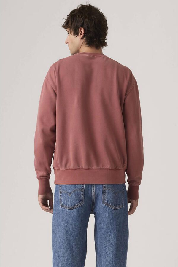 Levi's Sweatshirt met logo-stitching en ronde hals - Foto 3