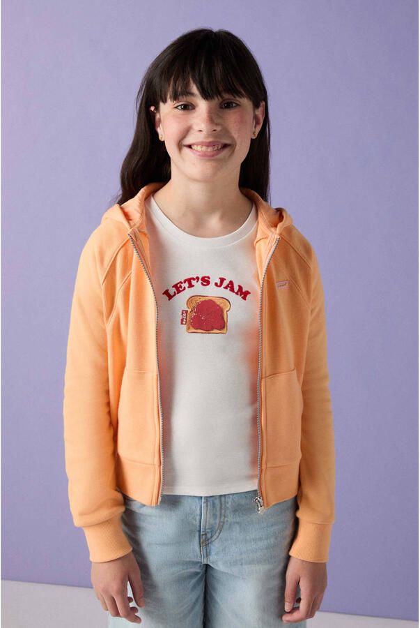 Levi's sweatvest oranje - Foto 3