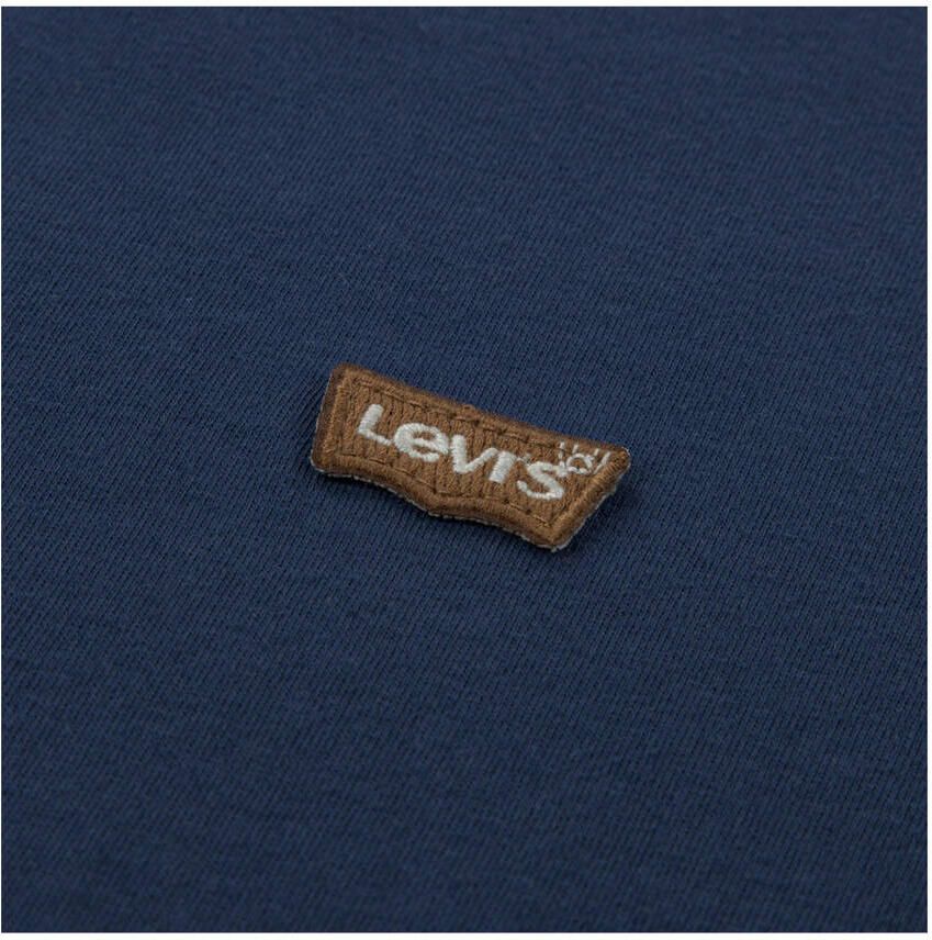 Levi's Kidswear Shirt met lange mouwen LVB LS GRAPHIC TEE SHIRT met logo borduursel voor jongens