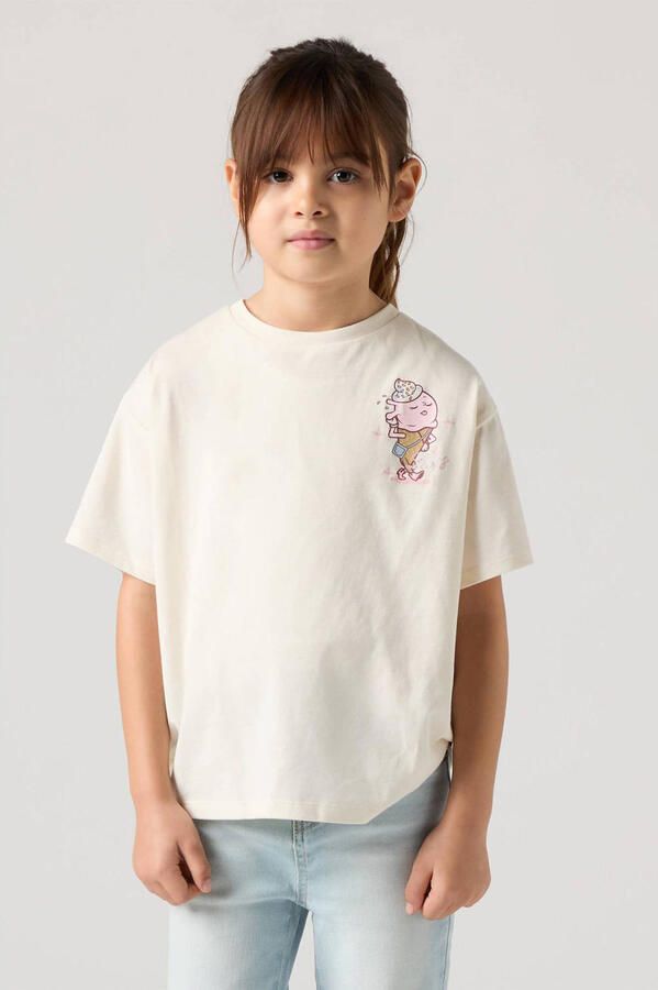 Levi's T-shirt ecru