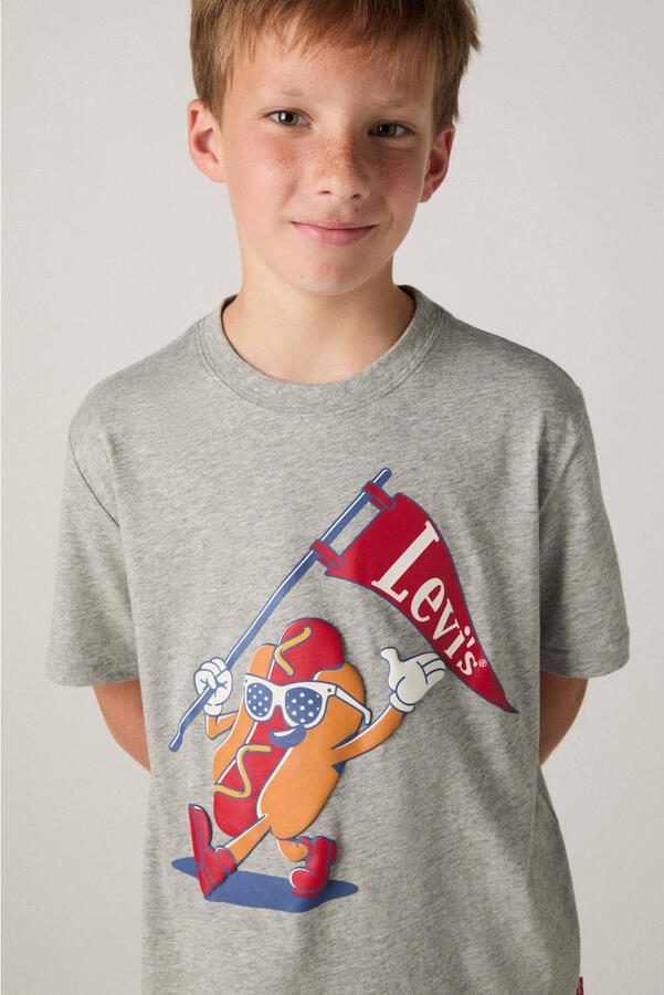Levi's T-shirt grijs