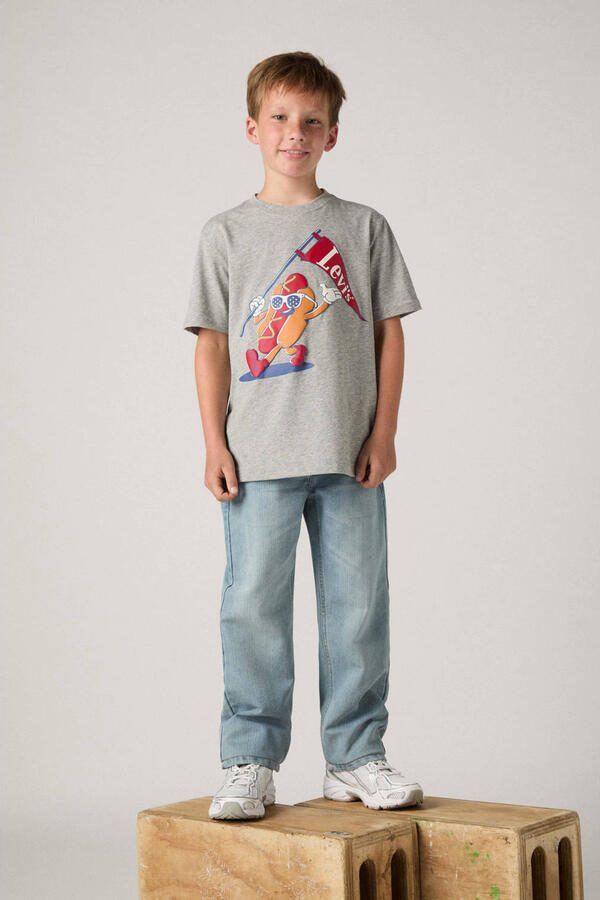 Levi's T-shirt grijs - Foto 2