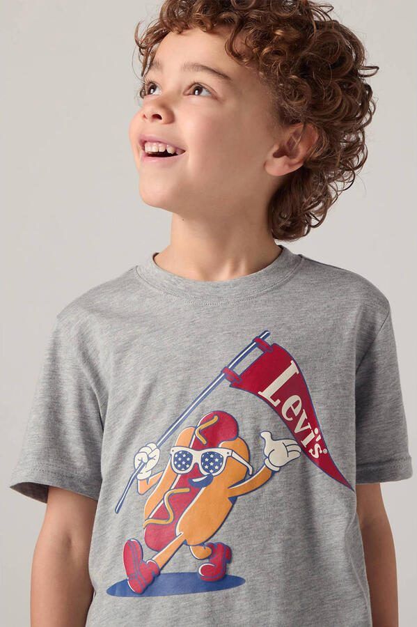 Levi's T-shirt grijs - Foto 3