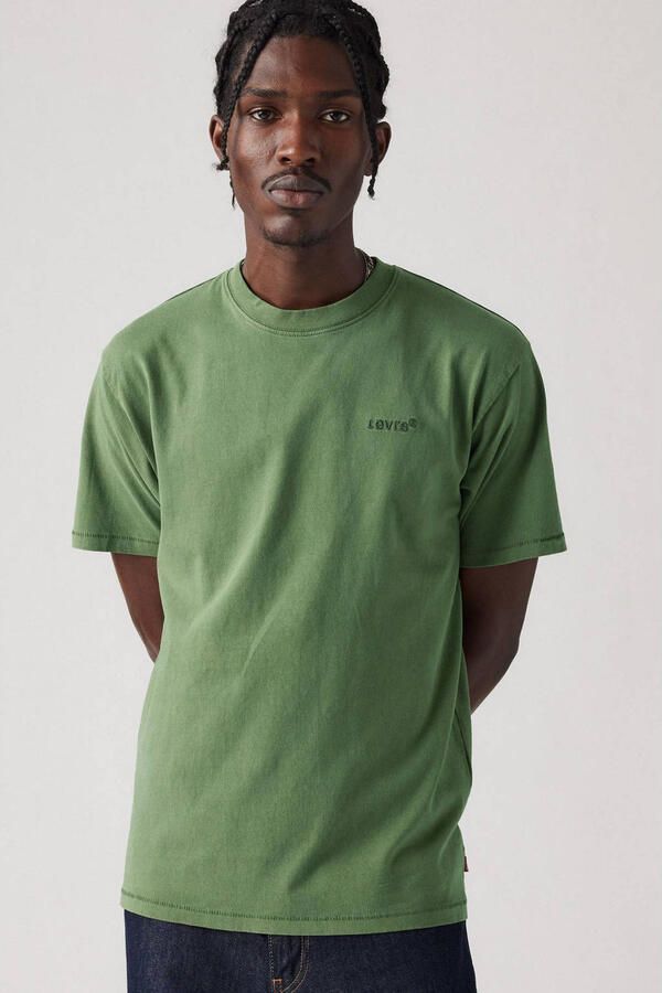 Levi's T-shirt Levis A0637 0137 VINTAGE TEE-DYE VINEYAR
