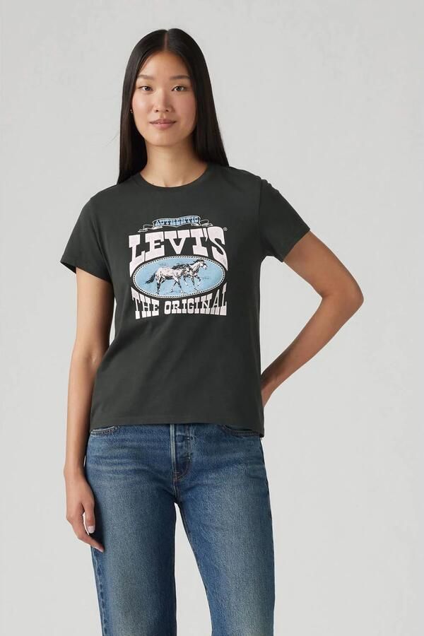 Levi's T-shirt LV T-Shirt THE PERFECT TEE NEUTRALS - Foto 3