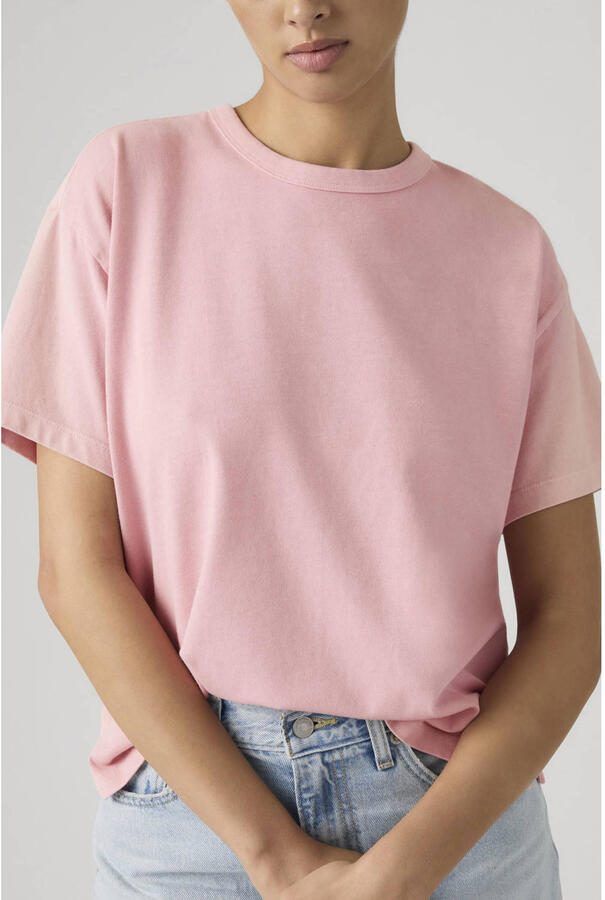 Levi's T-shirt lichtroze
