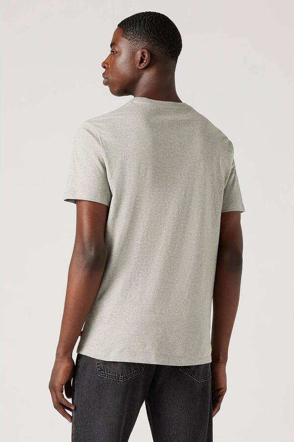 Levi's Grijze Katoenen T-Shirt met Print Gray Heren - Foto 3