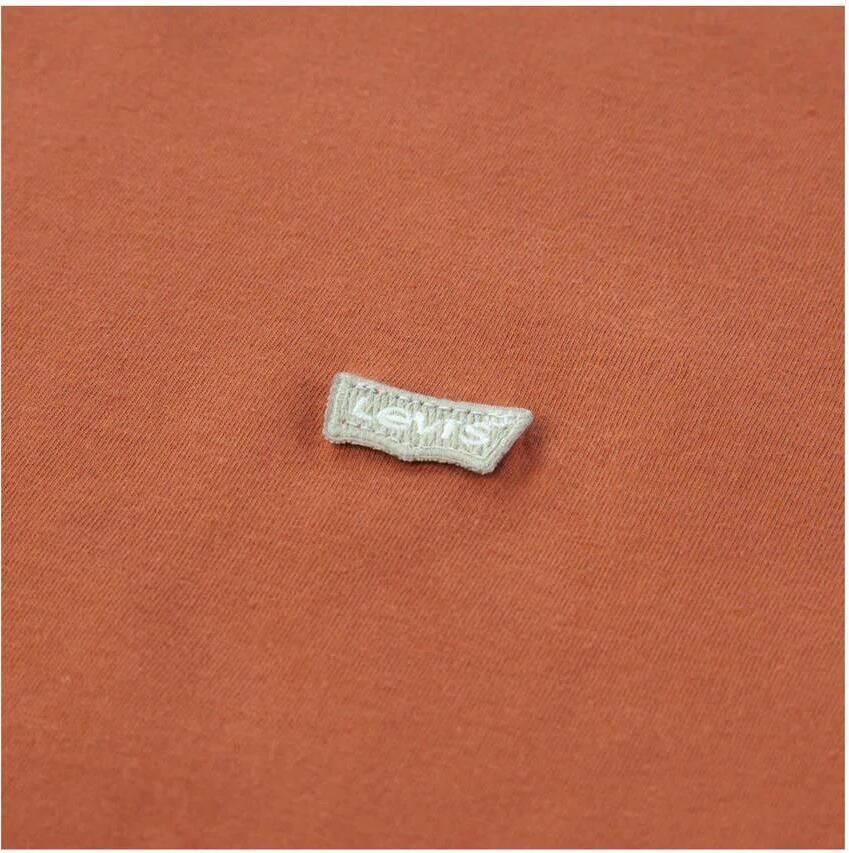 Levi's Kidswear Shirt met lange mouwen LVB LS GRAPHIC TEE SHIRT met logo borduursel voor jongens