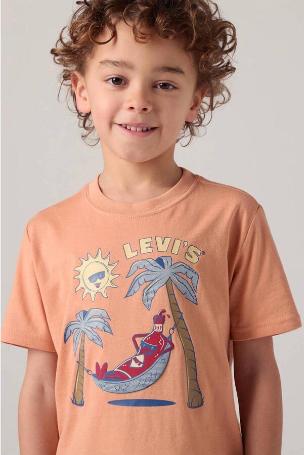 Levi's T-shirt oranje - Foto 2