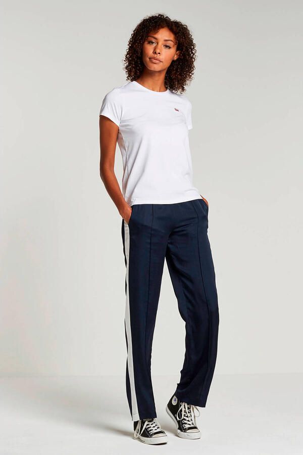 Levi's Stijlvol Logo T-shirt in wit katoen White Dames