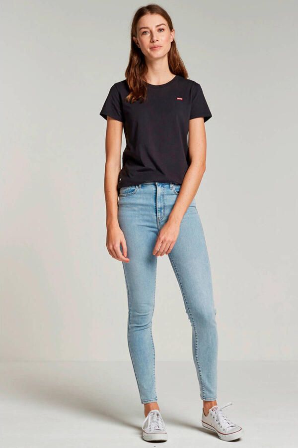 Levi's Chique zwart logo-T-shirt voor alledaagse elegantie Black Dames - Foto 2