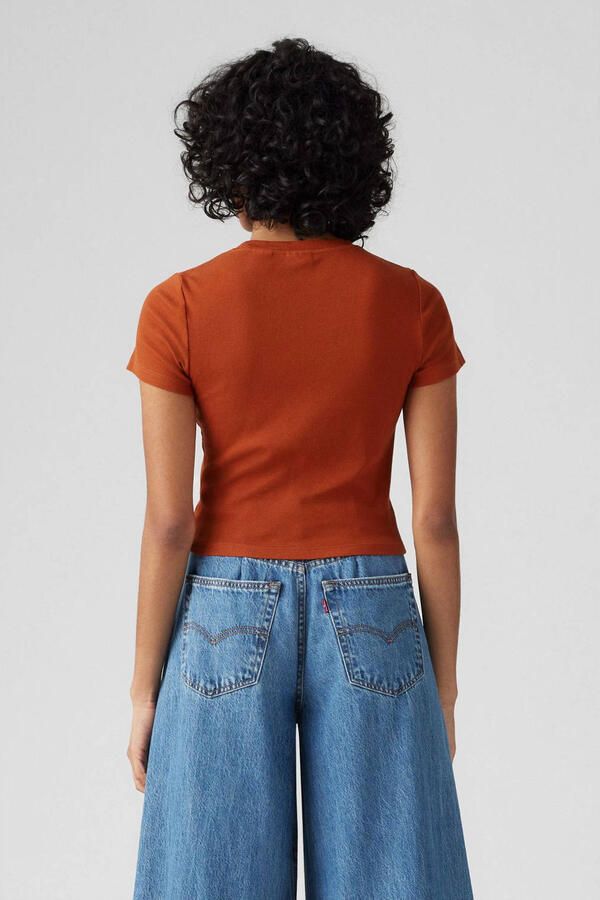 Levi's Kort T-shirt met labelprint - Foto 2