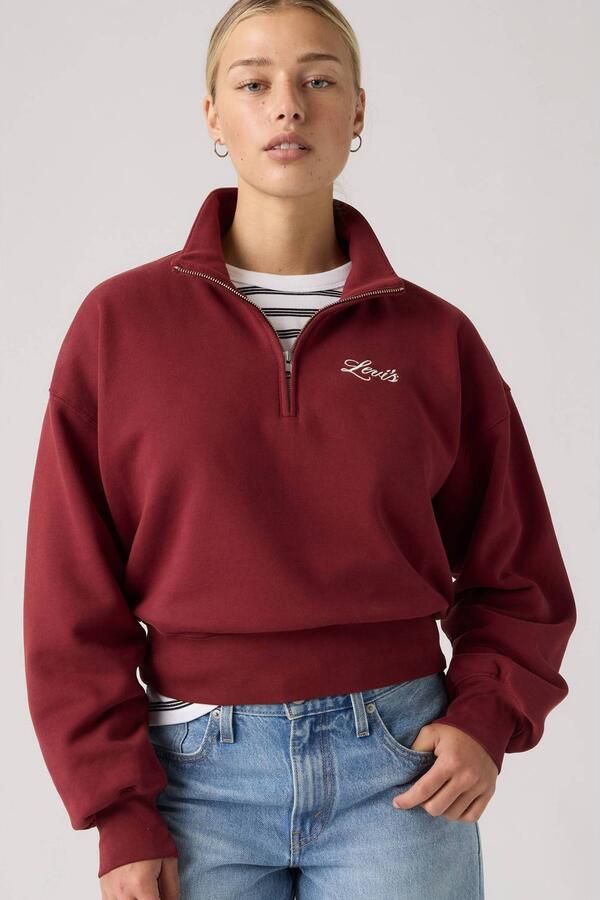 Levi's trui donkerrood