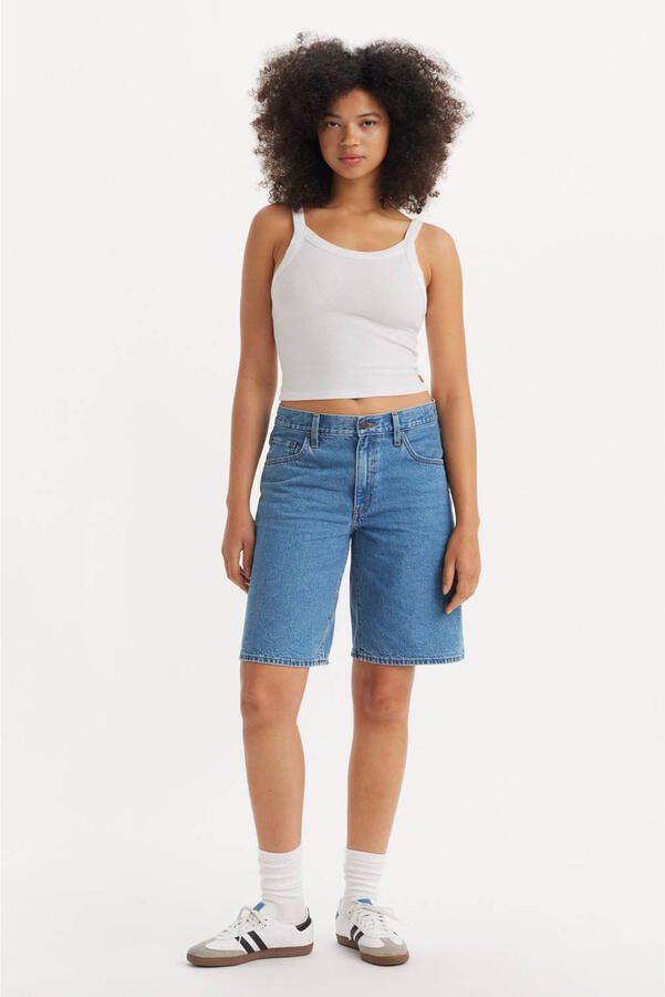 Levi's Baggy fit korte jeans in 5-pocketmodel model 'FOOLISH'