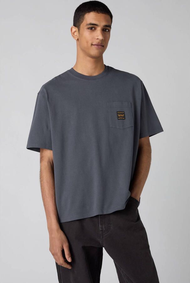 Levi's T-shirt Korte Mouw Levis Werkkleding T-shirt met zakken boxy model
