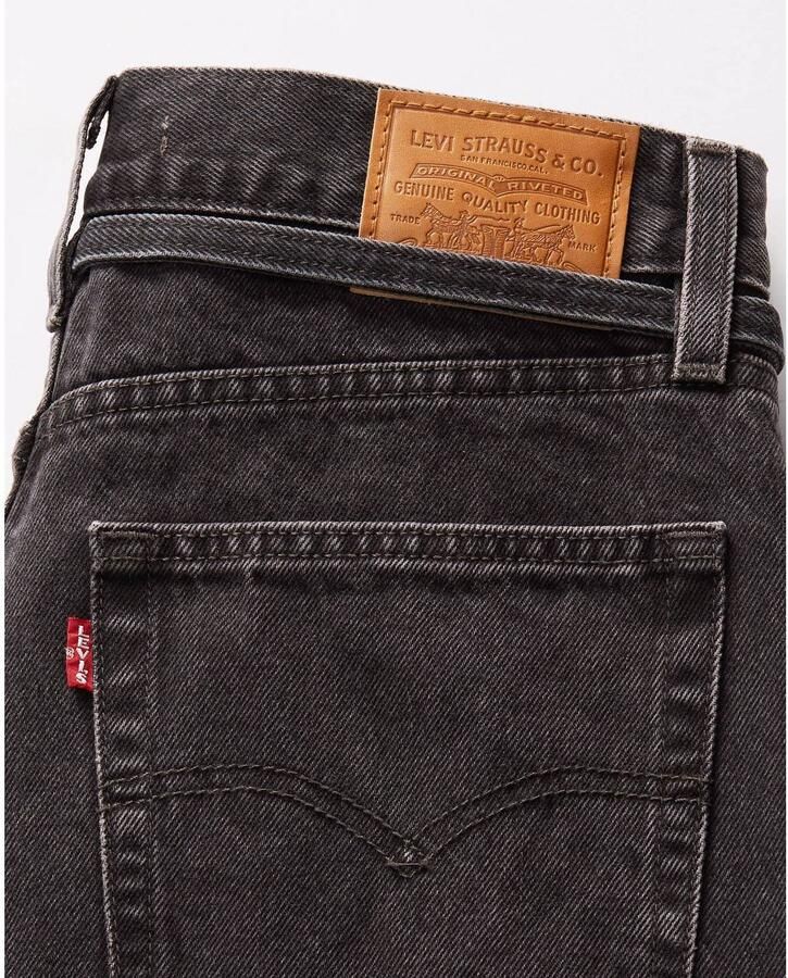 LEVI'S Dames Jeans Xl Straight Influential Lady Donkergrijs