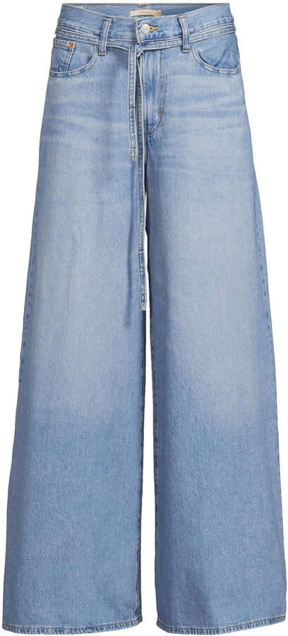 Levi's XL SUPERWIDE wide leg jeans light blue denim