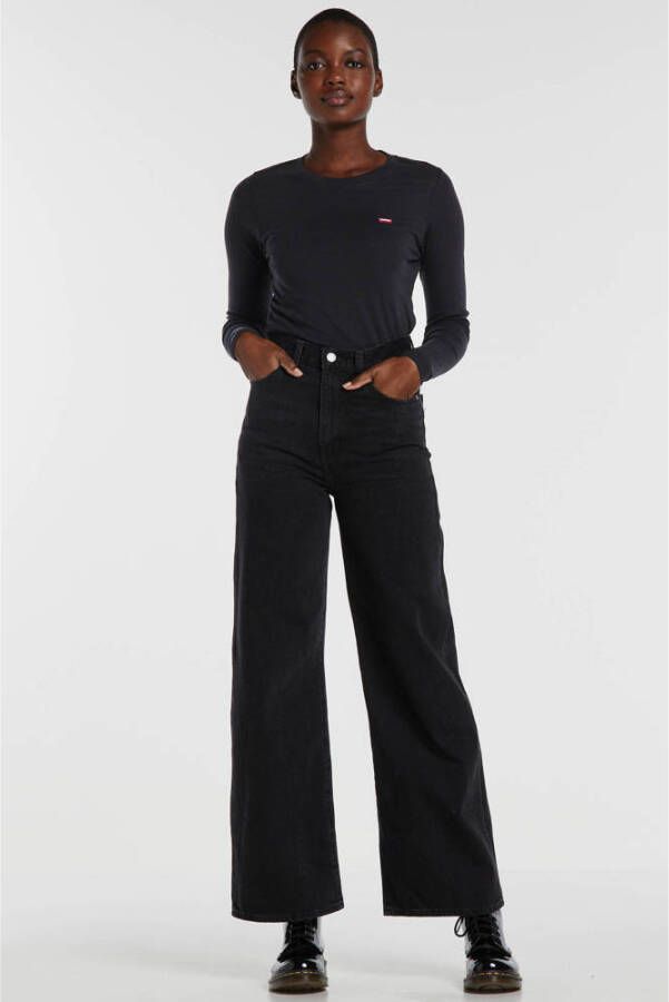 Levi's Shirt met lange mouwen Baby Tee Aansluitend shirt met lange mouwen