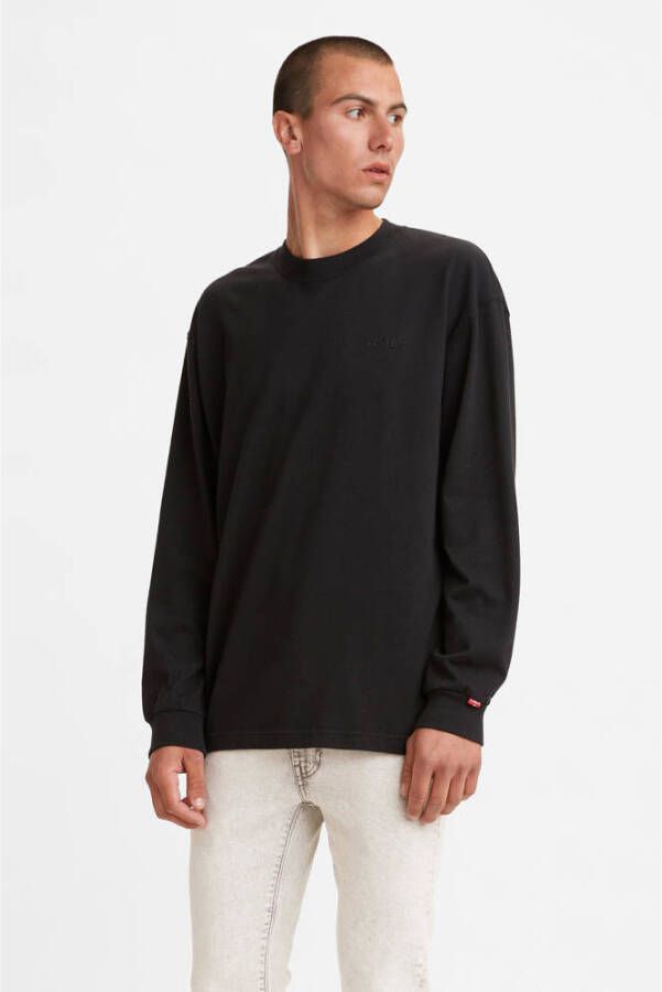 Levi's ® Shirt met lange mouwen LE LS RED TAB TEE met logoprint op borsthoogte