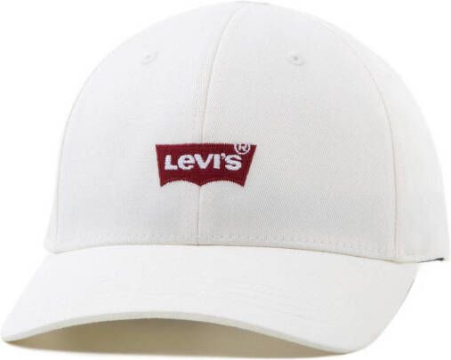 Levi's pet Flexfit met logo wit