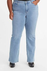 Levi's Plus 315 shaping bootcut jeans light denim