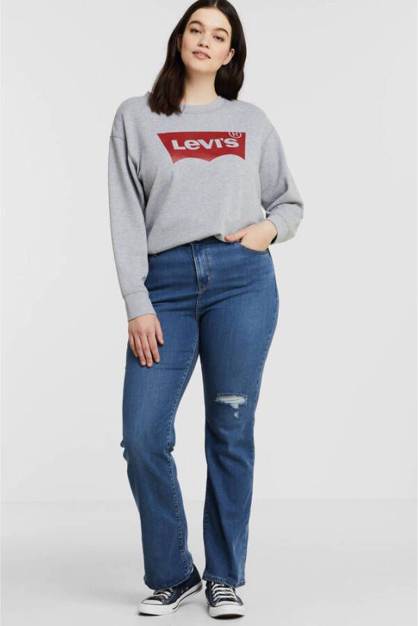 Levi s Plus SIZE bootcut high rise jeans met stretch model '725'
