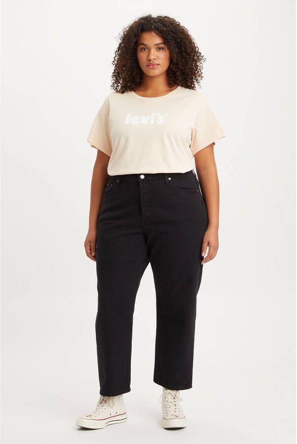 Levi's Plus Levi's Plus 7 8 jeans 501 CROP met klassieke taillehoogte