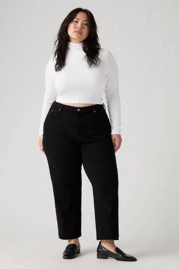 Levi's Plus Levi's Plus Ankle jeans Ribcage straight a gulp met knoopsluiting - Foto 2