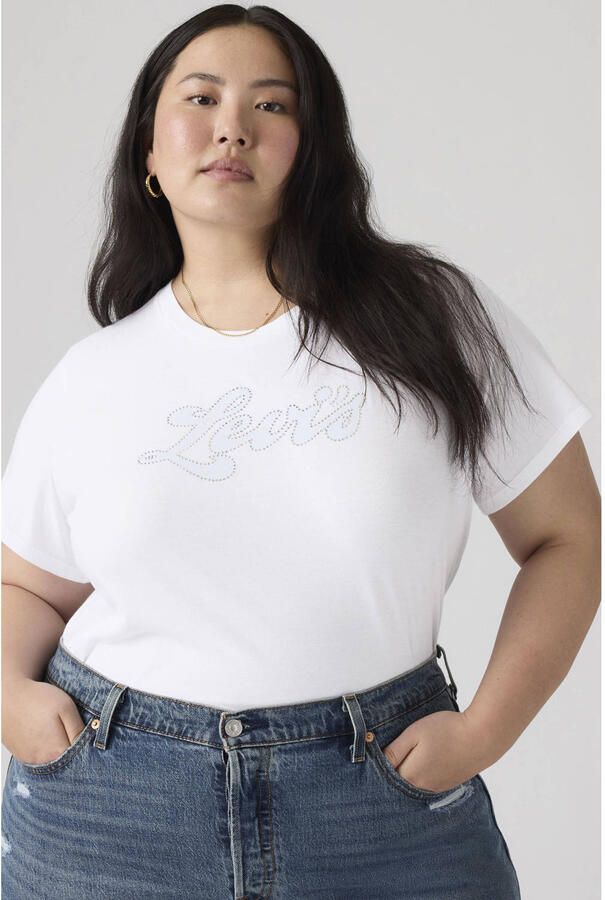 Levi's Plus T-shirt ecru