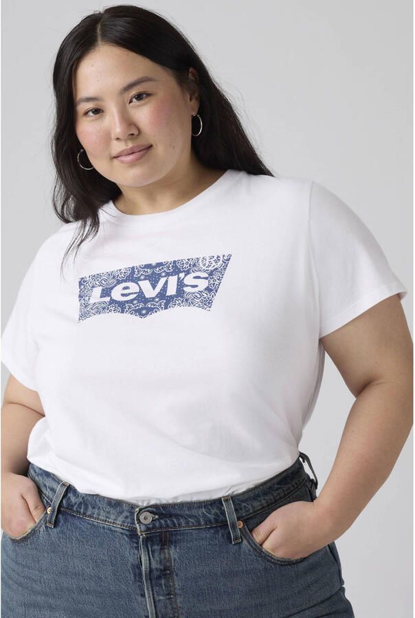 Levi's Plus T-shirt ecru