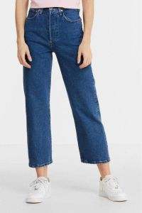 Levi's Ribcage high waist straight fit jeans blauw