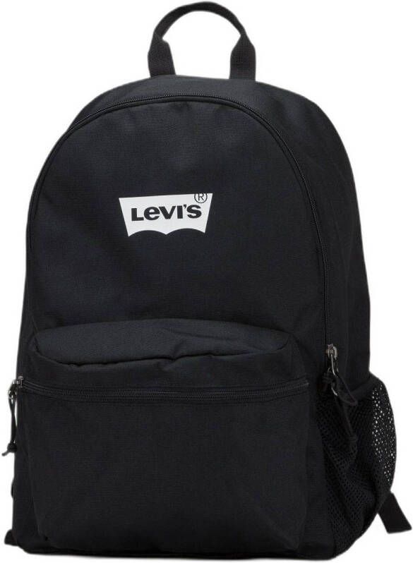 Levi's rugzak met logo zwart
