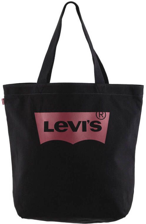 Levi's shopper met logo zwart rood