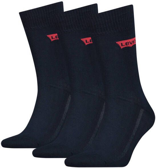 Levi's sokken met logo set van 3 donkerblauw