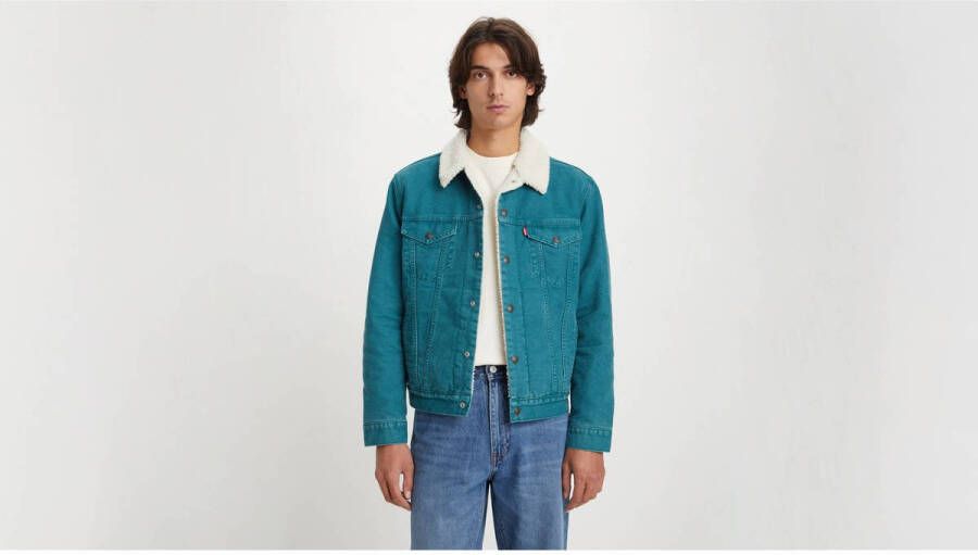 Levi's spijkerjas turquoise