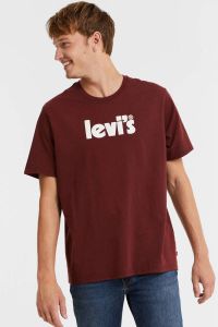Levi's T-shirt met logo core poster port