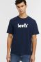 Levi's Heren T-shirt met korte mouwen en ronde hals Blue Heren - Thumbnail 1