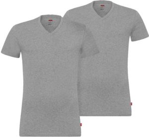 Levi's ondershirt (set van 2) grijs