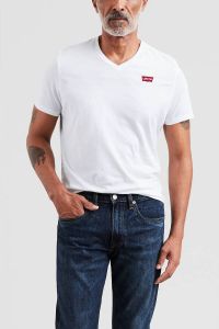 Levi's Shirt met V-hals LE ORIGINAL HM VNECK met geborduurd logo