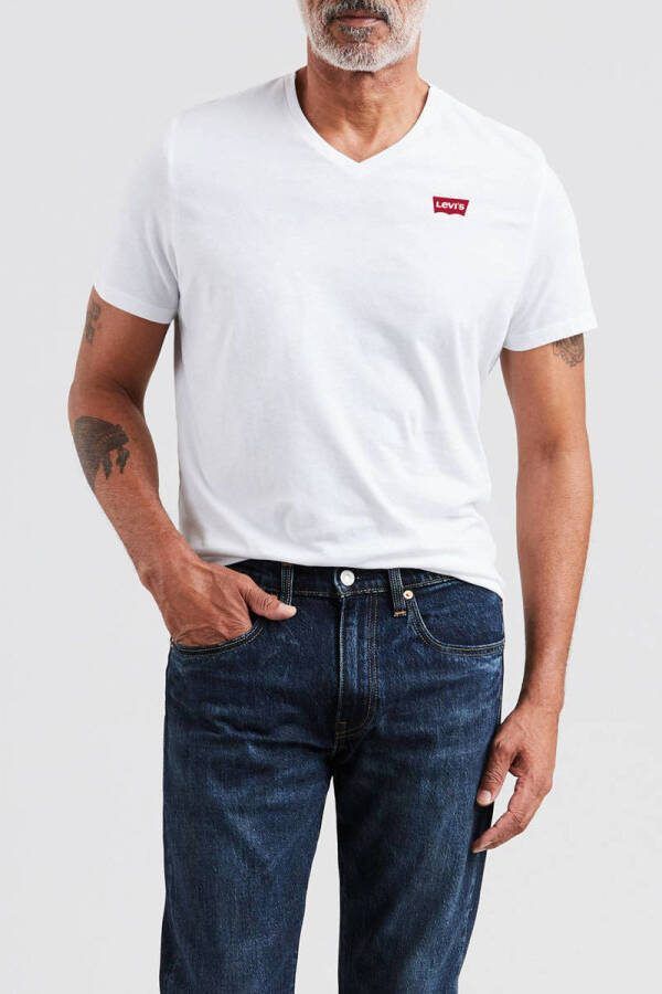 Levi's Heren Wit T-shirt Korte Mouw White Heren - Foto 4