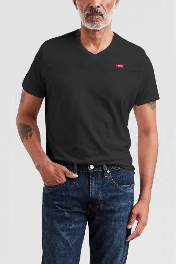Levi's Standard fit T-shirt met labelstitching