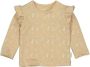 LEVV baby gebloemde longsleeve LNINANOS van katoen geelgroen Bloemen 44 - Thumbnail 1